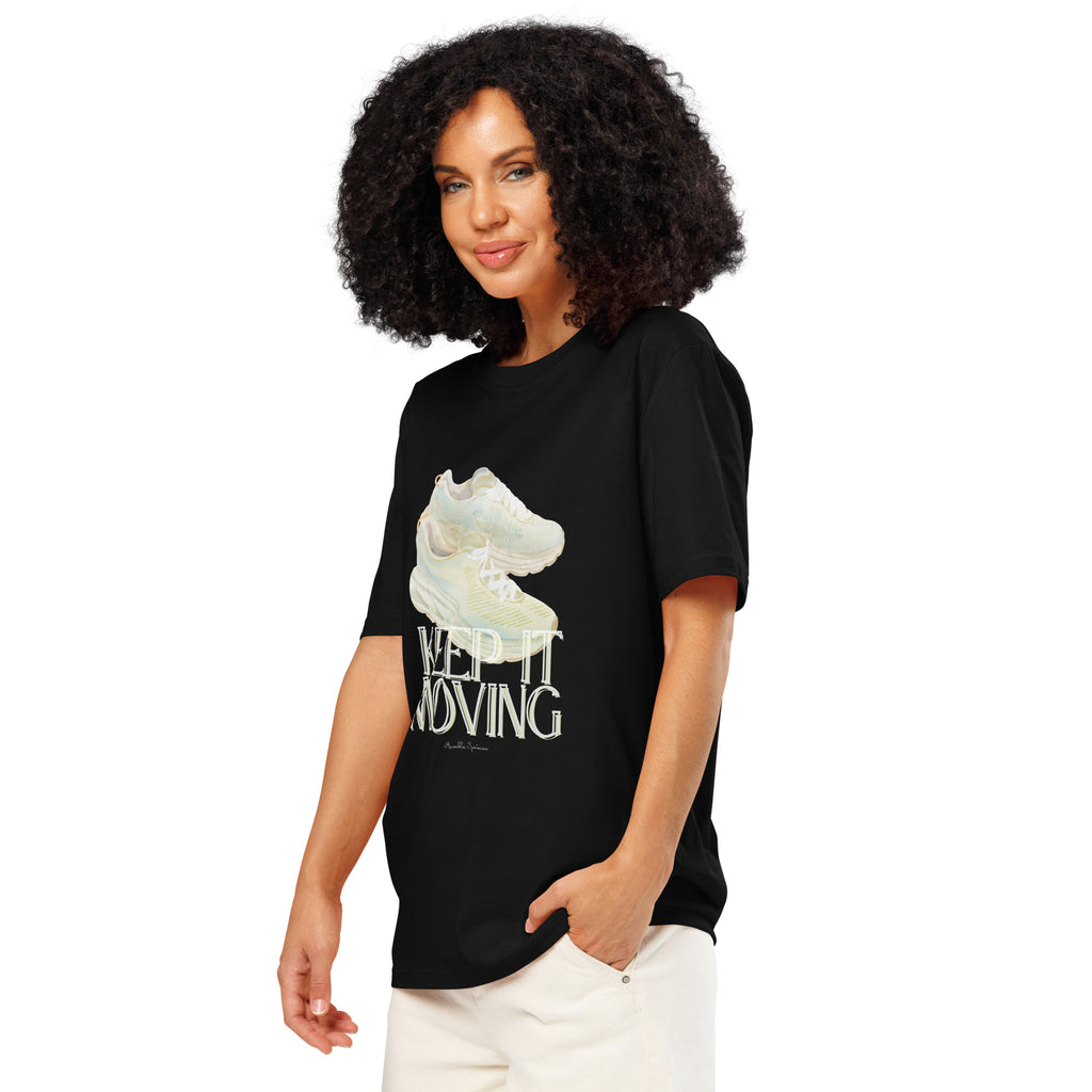 Women's Athletic Cotton Graphic T-Shirt - Mirfia