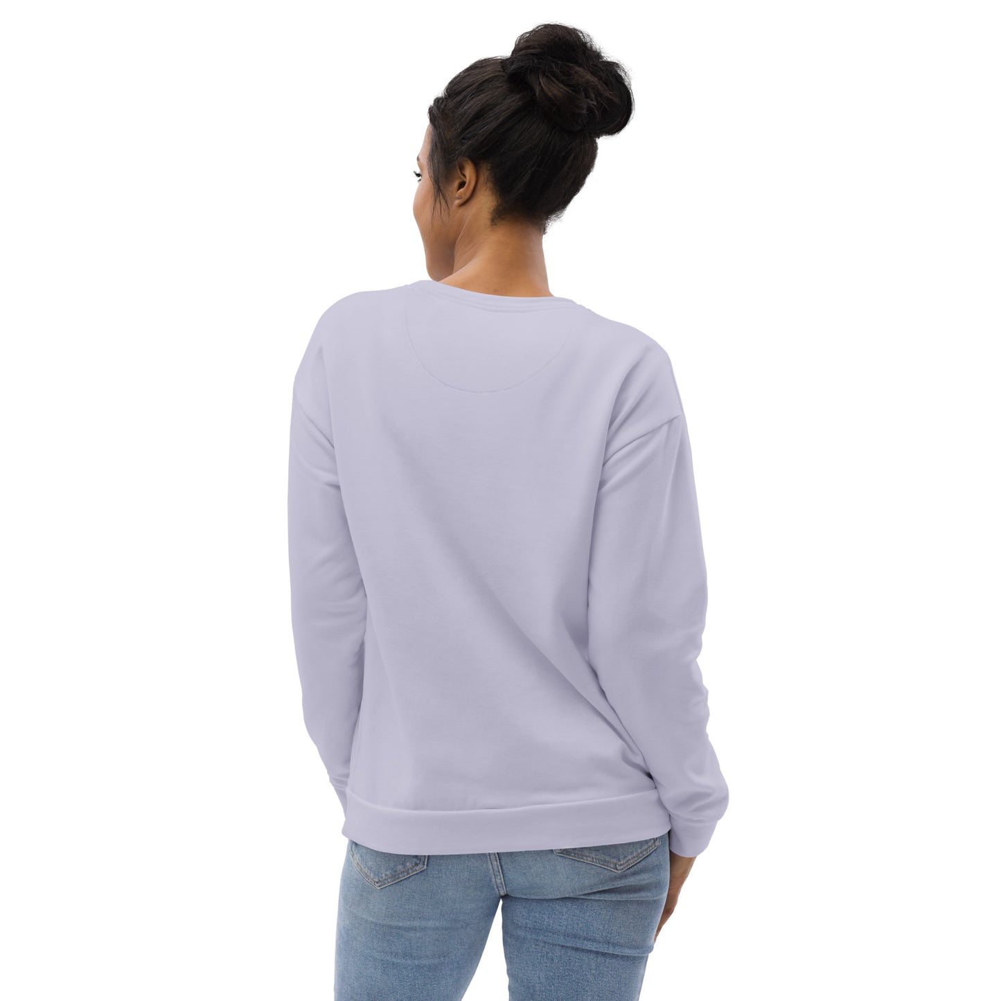 women's recycled sweatshirt lavender 