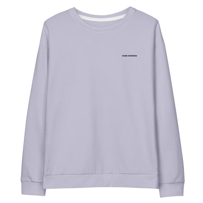 women's recycled sweatshirt lavender 