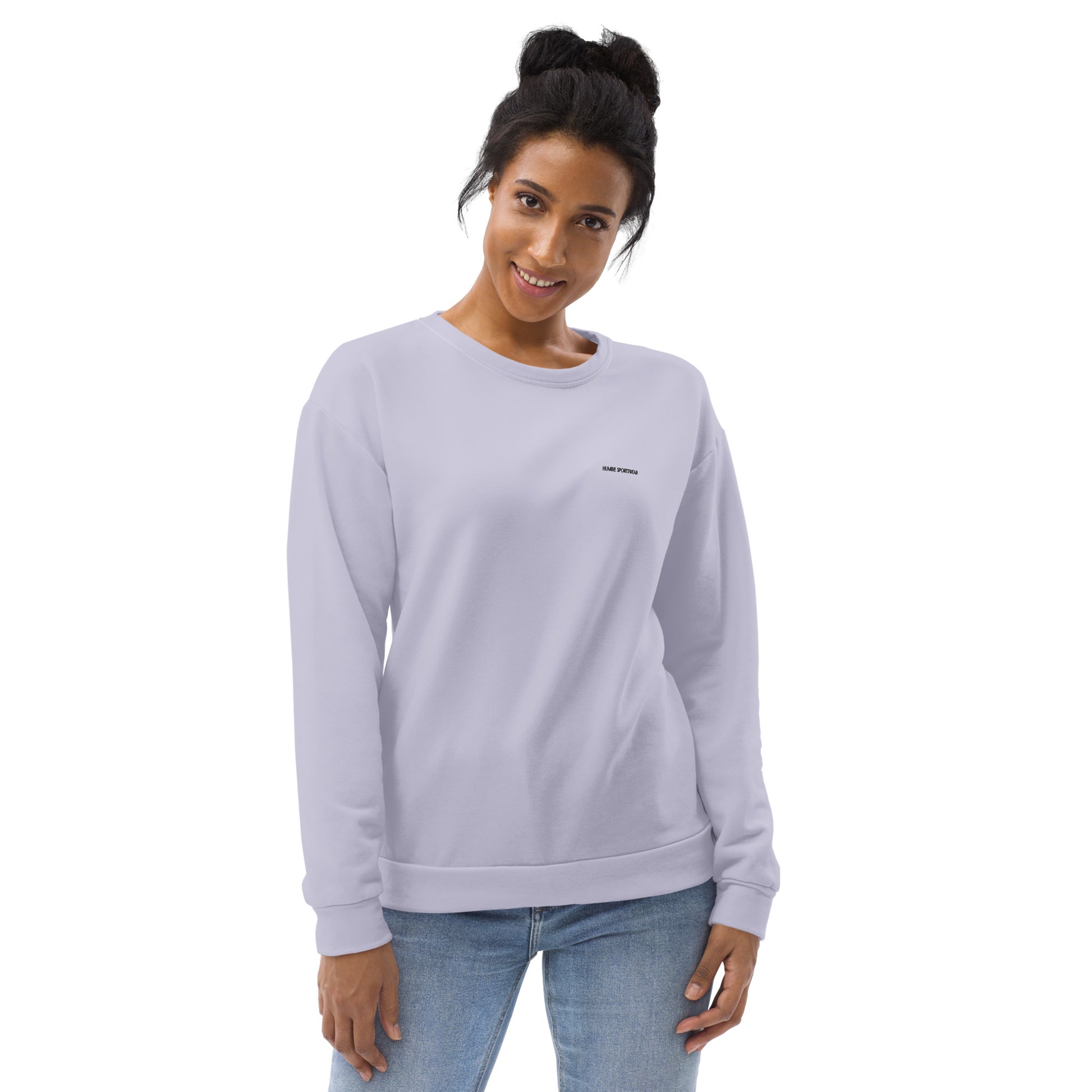 women's recycled sweatshirt lavender 