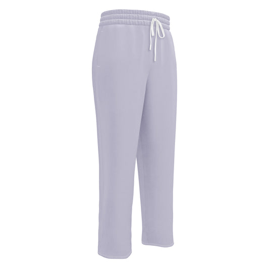 women's wide-leg joggers lavender 