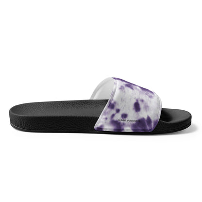 Humble Sportswear™ Women's Purple Dyed Slides Sandals