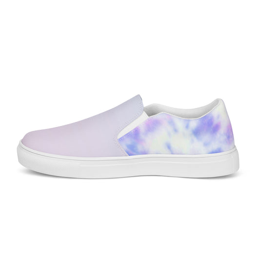 Women’s Purple Dyed Canvas Shoes