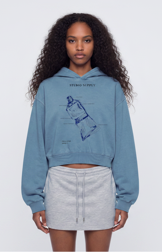 Studio Supply Hoodie on Model