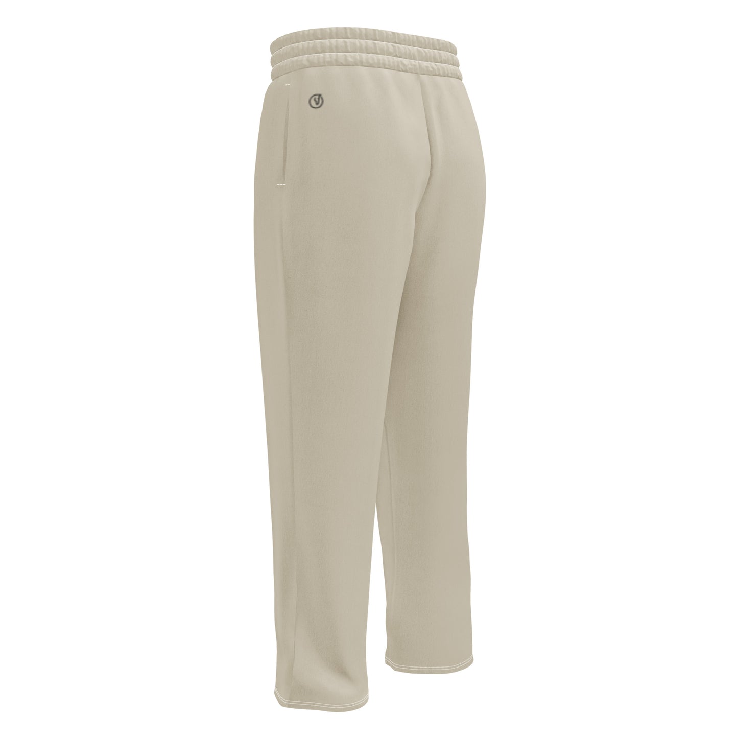 women's wide leg joggers sand brown