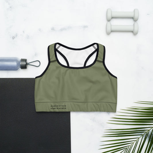 Humble Sportswear, women’s supportive sports bras, green workout bras