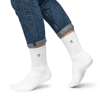 Humble Sportswear™ Embroidered Socks - Mireille Fine Art