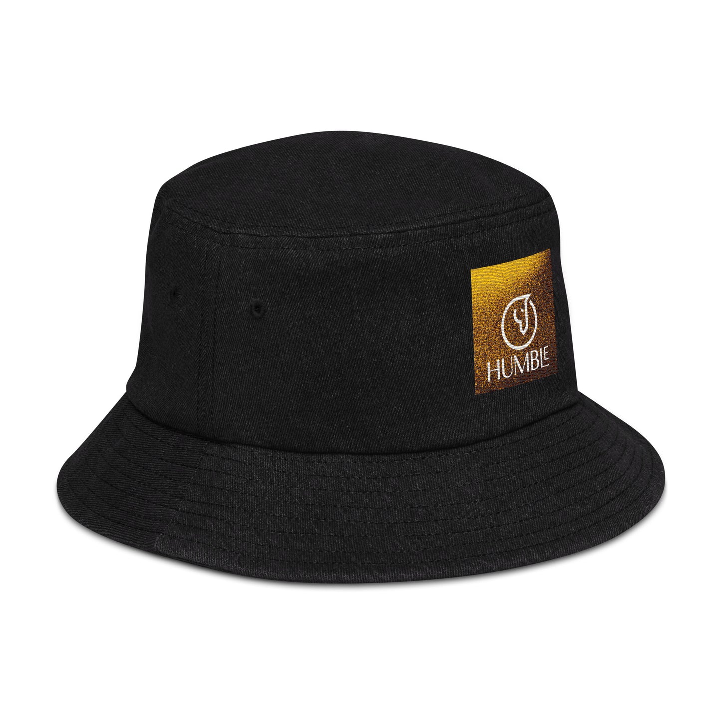 Humble Sportswear™ Golden Cotton Denim Bucket Hat - Mireille Fine Art