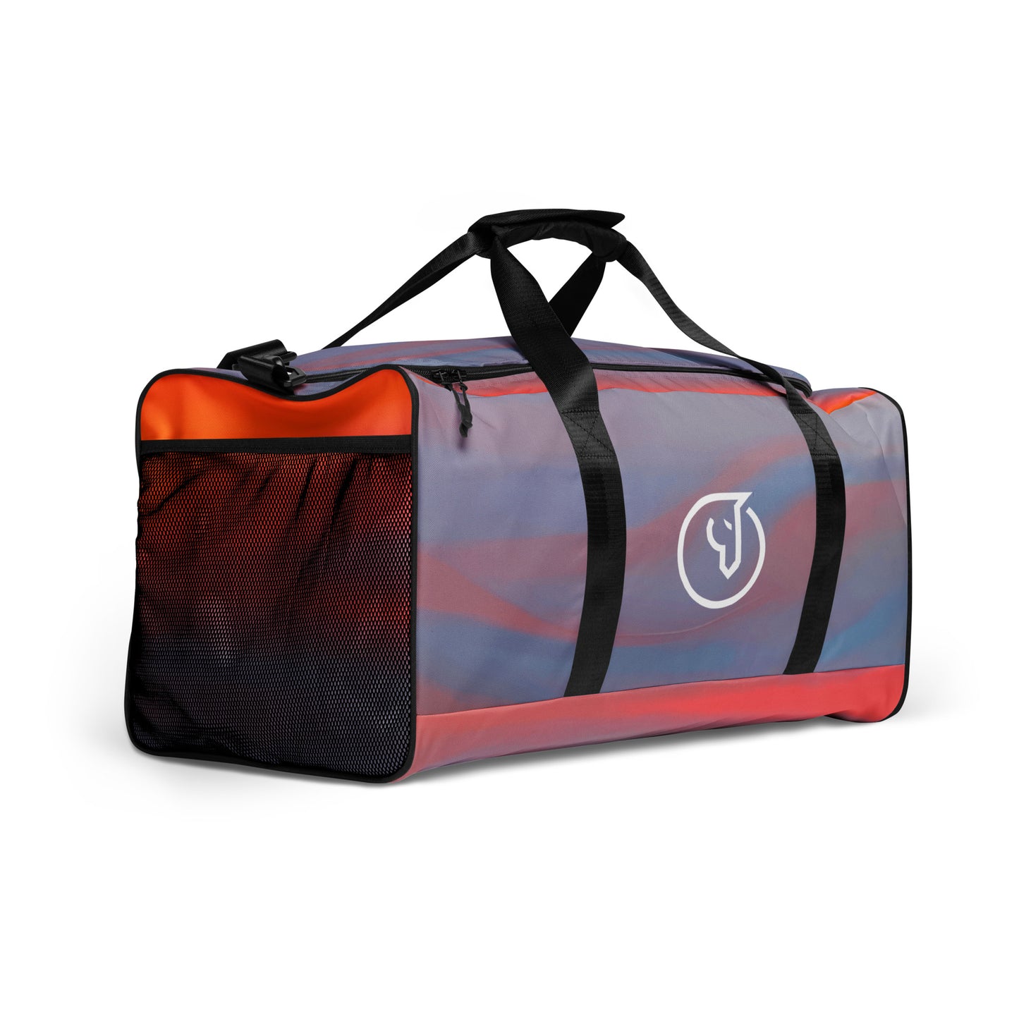 Humble Sportswear, red duffle bag, adjustable shoulder straps, travel bag, gym duffel bags 