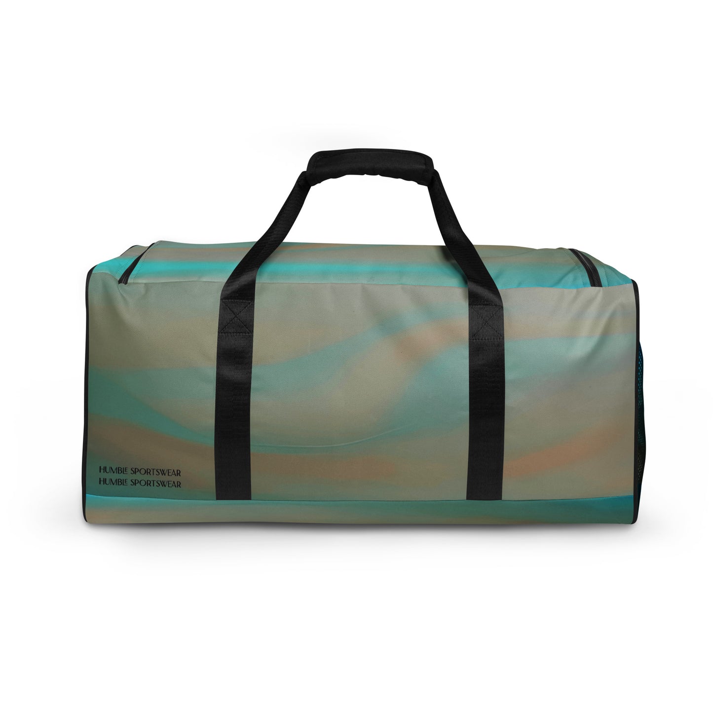 Humble Sportswear, blue dual padded gym duffel bag, travel bags, gym bags