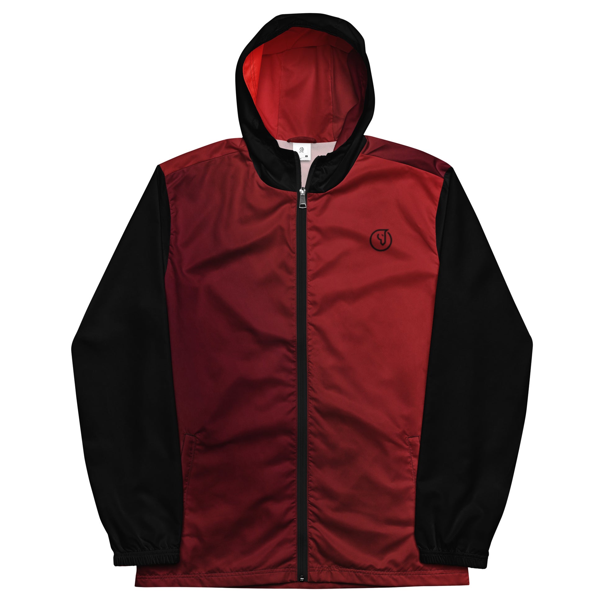 Humble Sportswear, men’s gradient hooded lightweight windbreaker jacket 