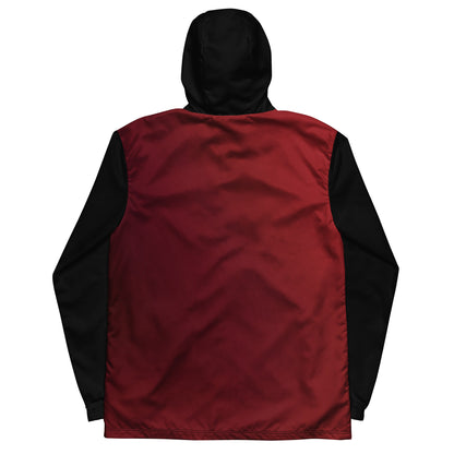 Humble Sportswear, men’s gradient hooded lightweight waterproof windbreaker jacket 