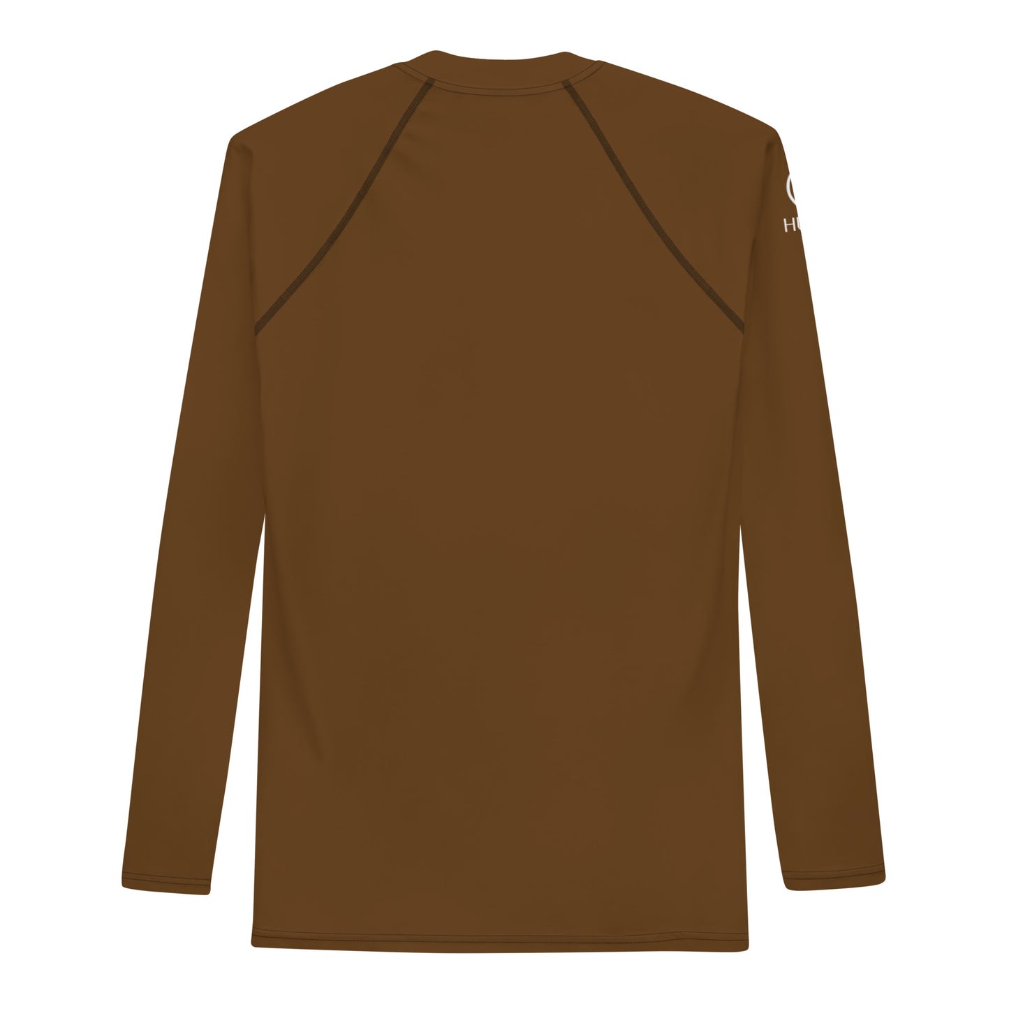 Humble Sportswear™ Men's Pure Brown Rash Guard - Mireille Fine Art