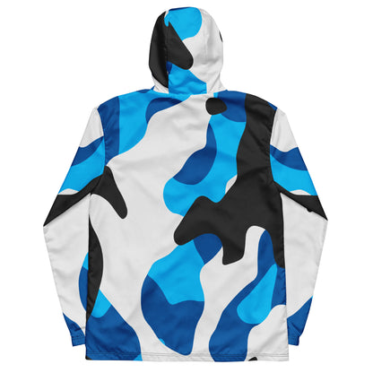 Humble Sportswear, men’s lightweight waterproof hooded windbreaker jacket