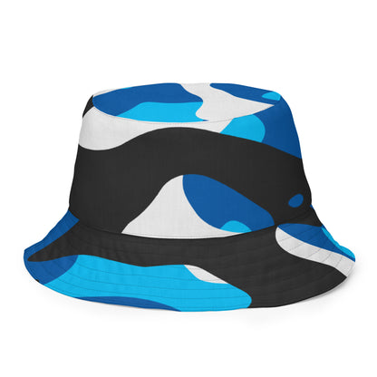 Humble Sportswear™ Mocha Brown Duo Fit Reversible Bucket Hat Mireille Fine Art