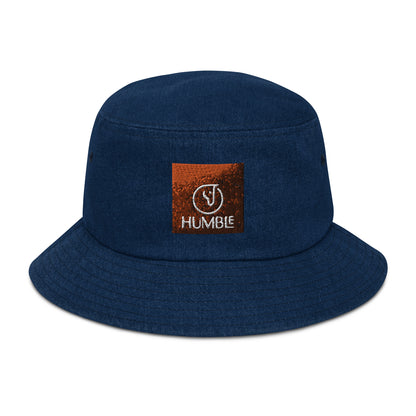 Humble Sportswear™ Pomelo Cotton Denim Bucket Hat Mireille Fine Art