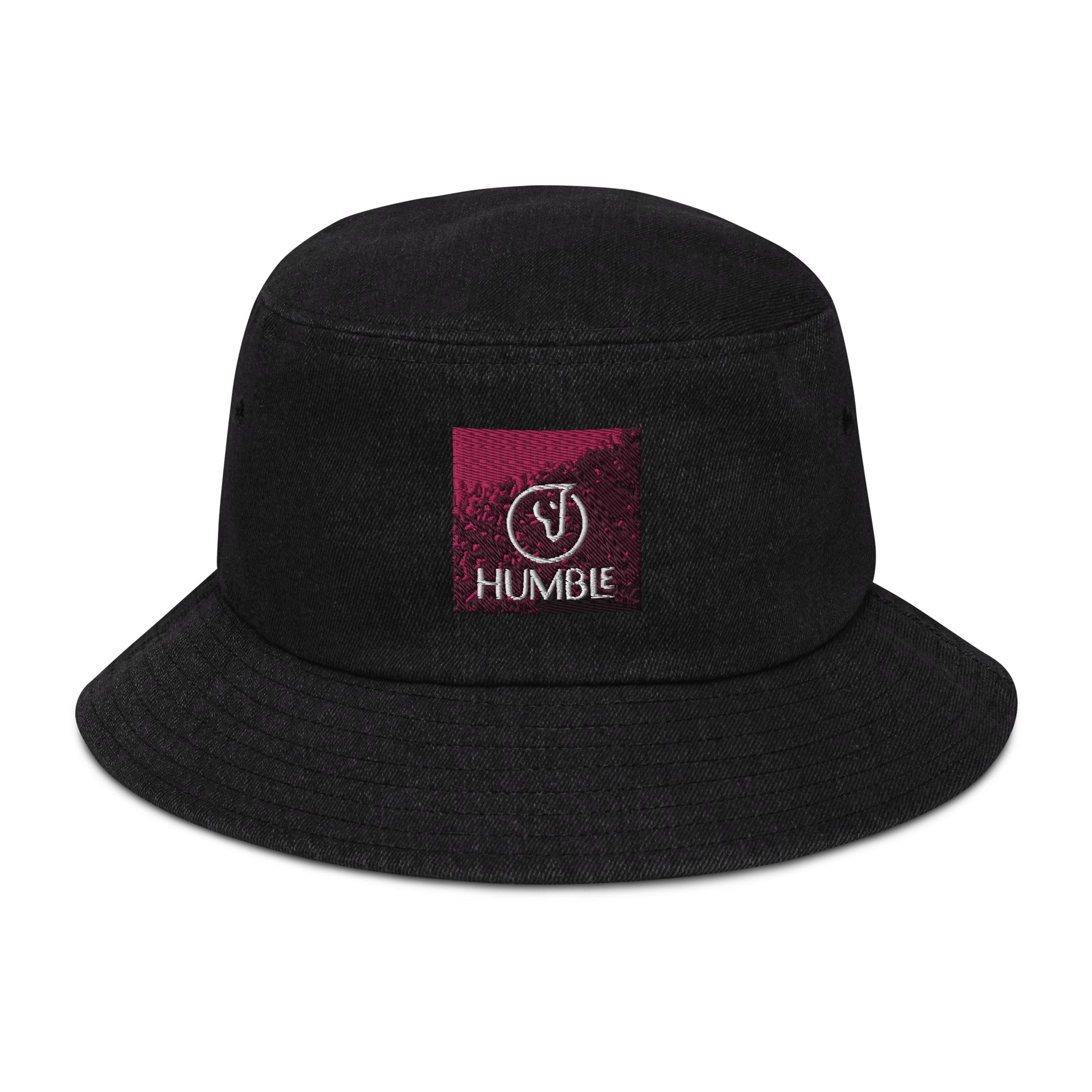 Humble Sportswear™ Sable Rose Cotton Denim Bucket Hat - Mireille Fine Art