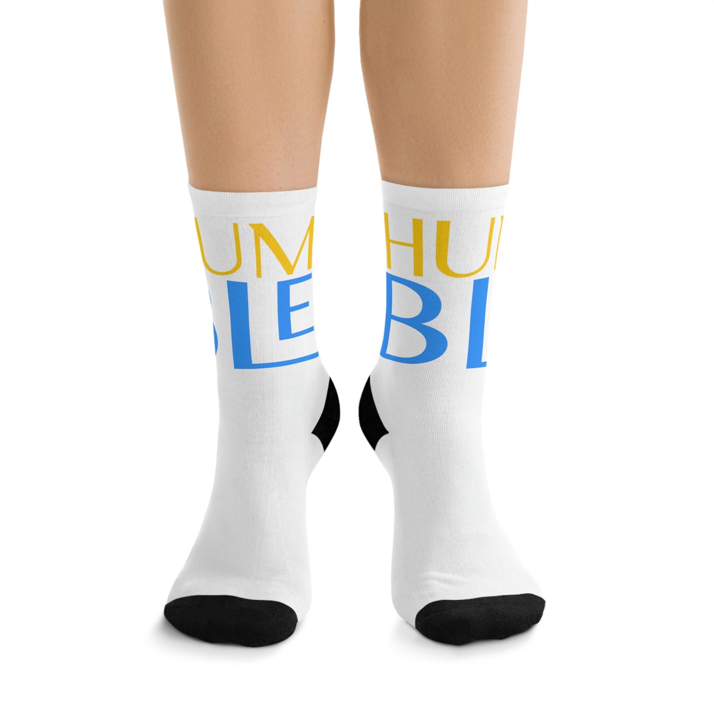 Humble Sportswear, unisex socks, crew socks, athletic socks