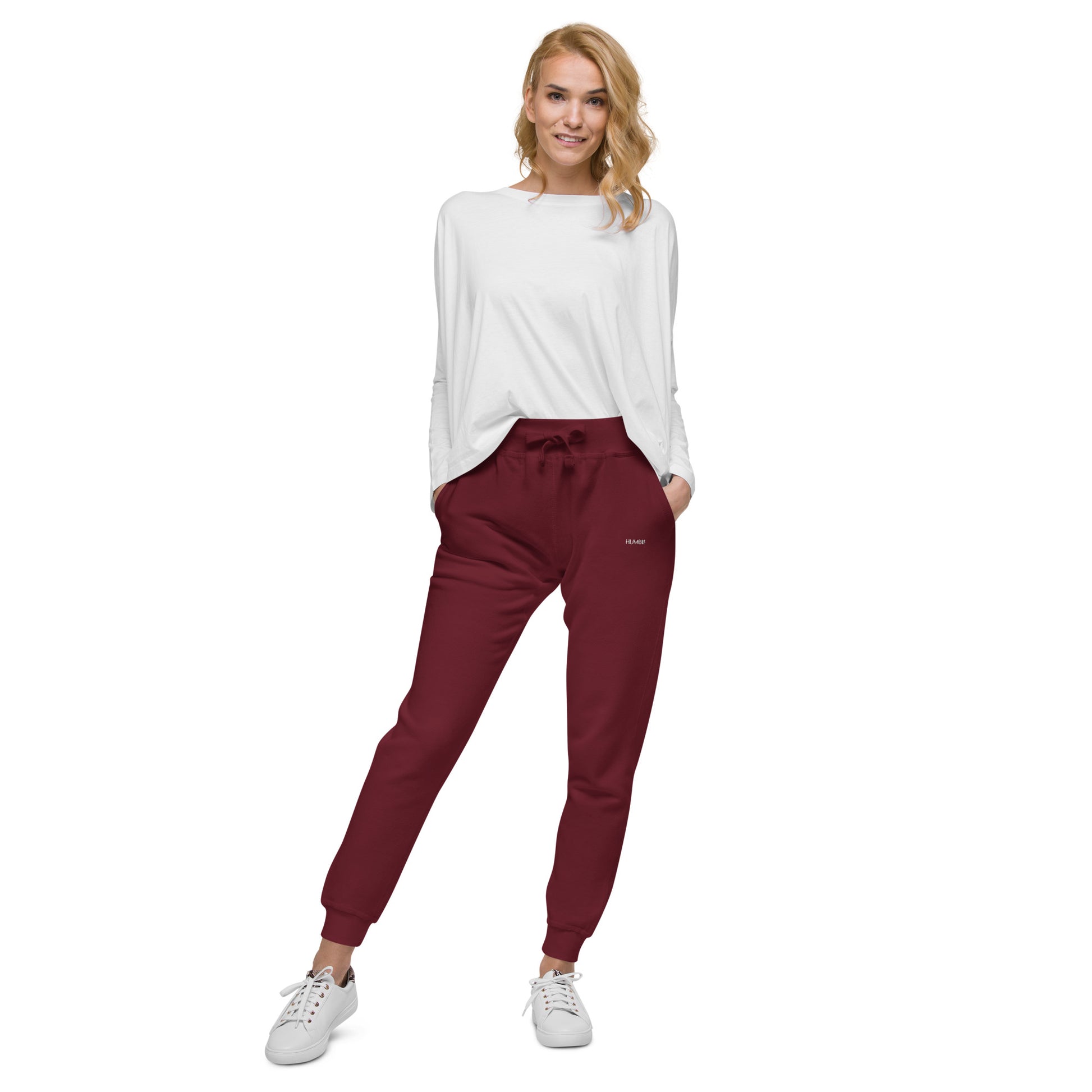 Humble Sportswear™ Women's Basic Fleece Sweatpants - Mireille Fine Art