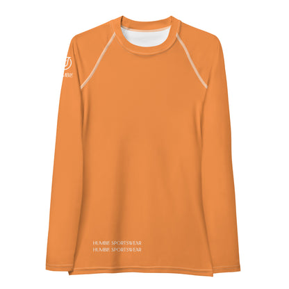 Humble Sportswear, women’s color match tops, women’s long sleeve tops, women’s long sleeve compression tops