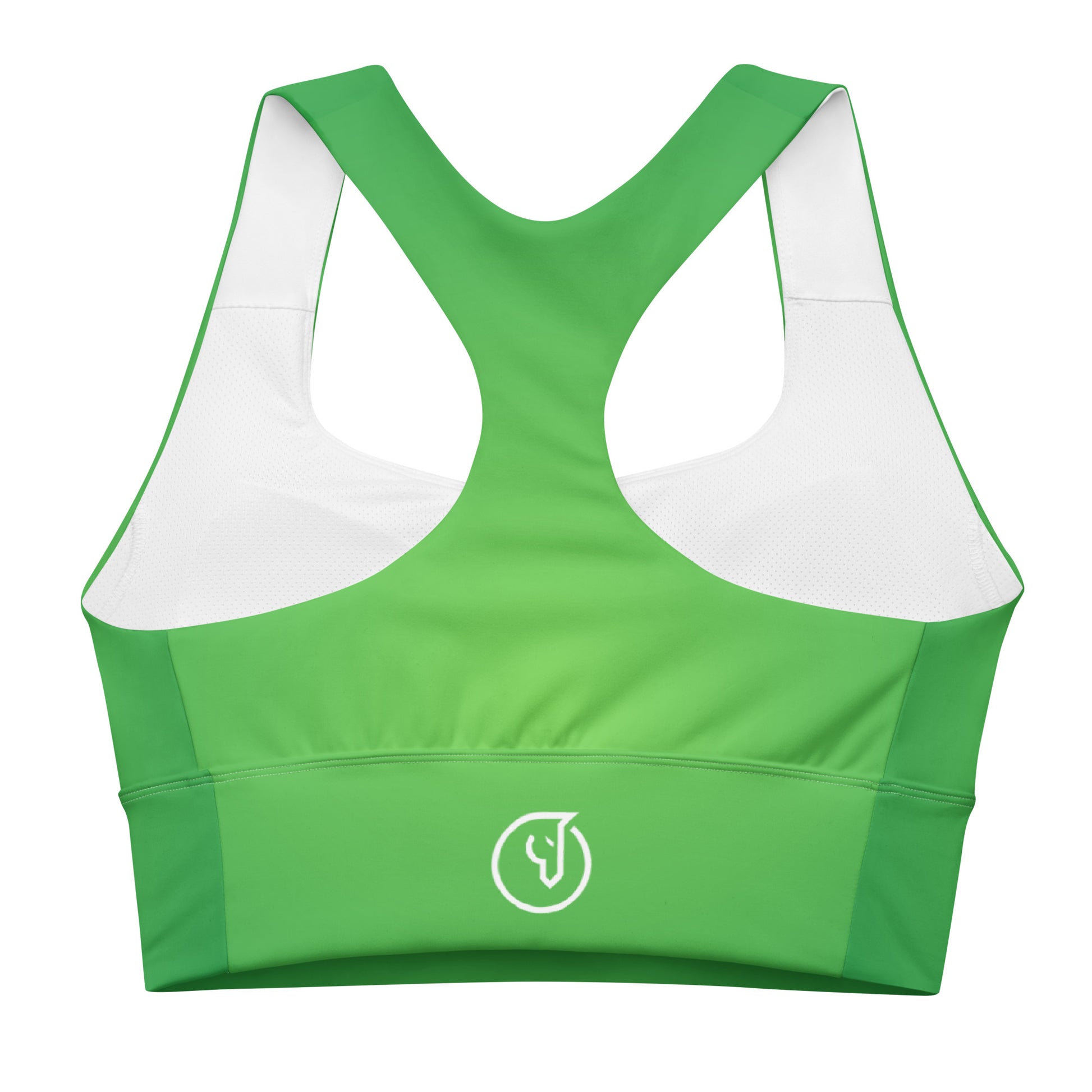 Humble Sportswear™ Women's Emerald Green Compression Sports Bra - Mireille Fine Art