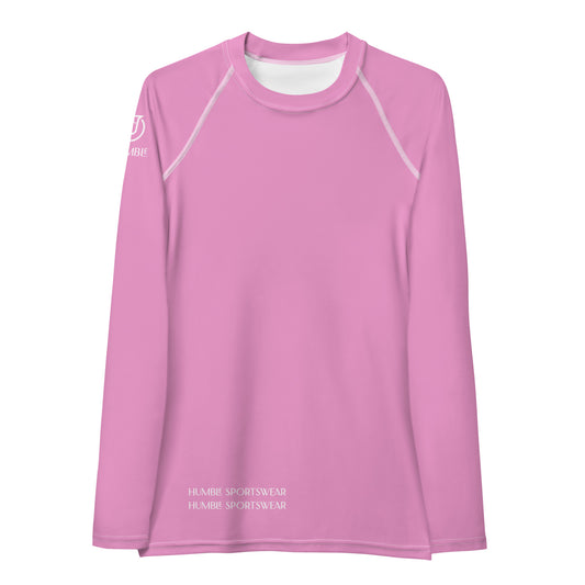 Humble Sportswear, women’s color match tops, women’s long sleeve compression tops, women’s long sleeve tops