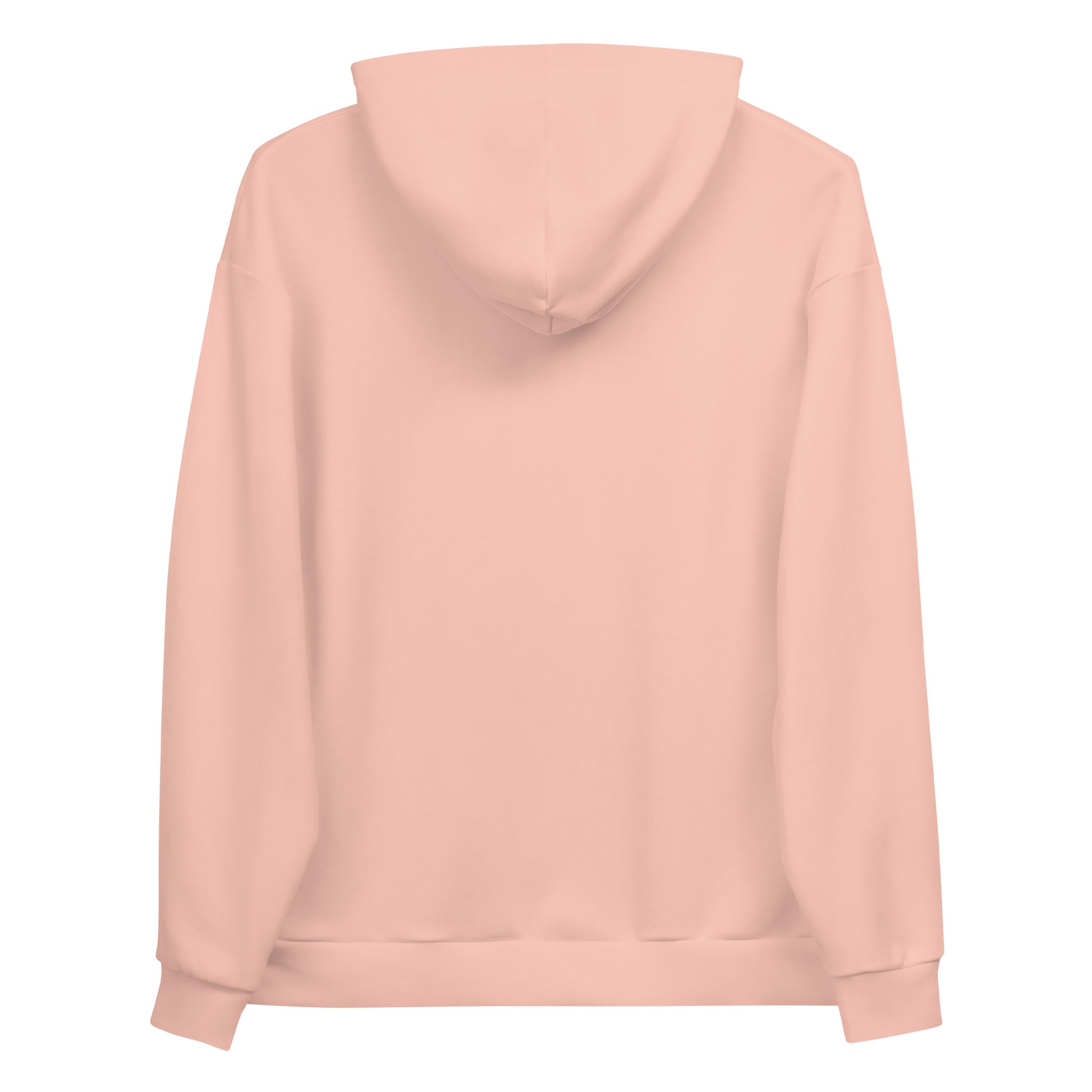 Humble Sportswear™ Women's Peach Pink Fleece Hoodie - Mireille Fine Art
