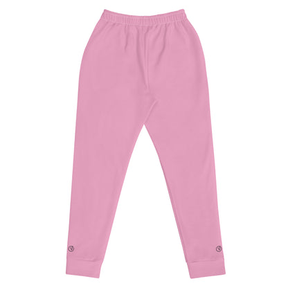 Humble Sportswear™ Women's slim fitted color match pink fleece joggers with pockets 