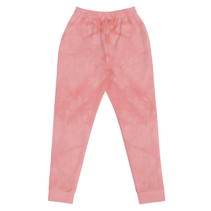 Humble Sportswear™, women's fleece joggers tie-dyed pink, slim fit joggers 